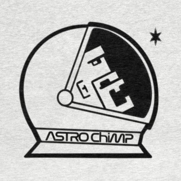 Astro Chimp Soviet Era Logo by astr0_ch1mp